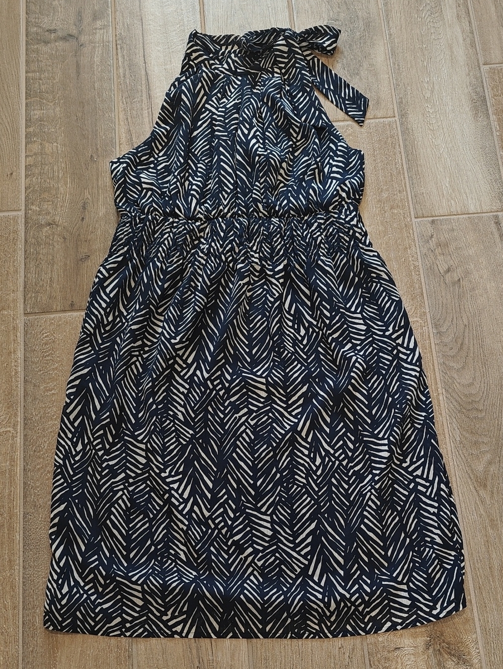 EUC High Neck Tie Dress